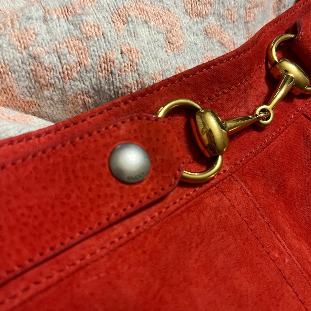 Gucci Horsebit Leather Suede Mini Skirt - Picture 4 of 14